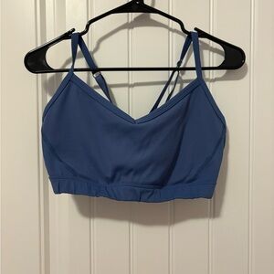 Aerie Blue Strappy Sports Bra